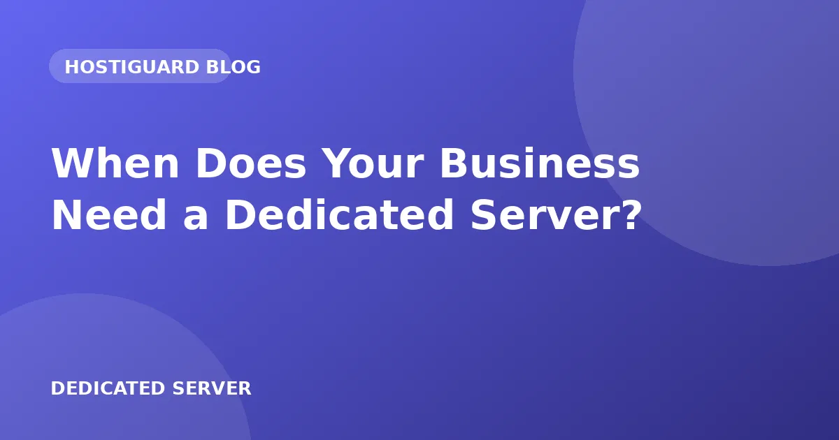 Rack of dedicated server hardware