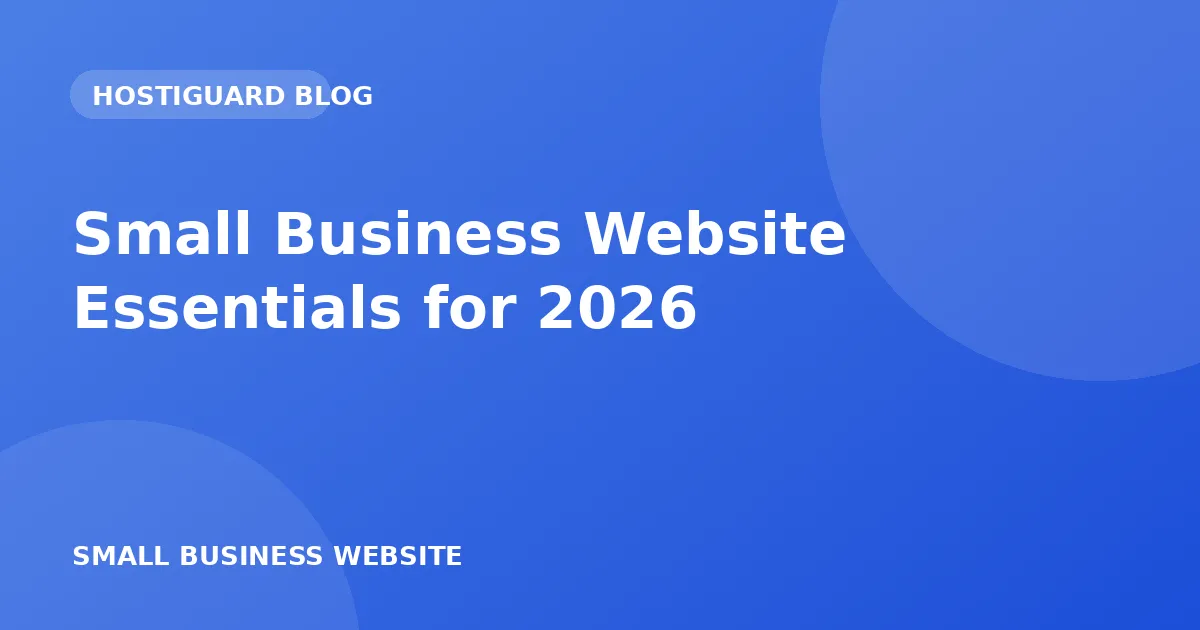 Small shop owner building a website