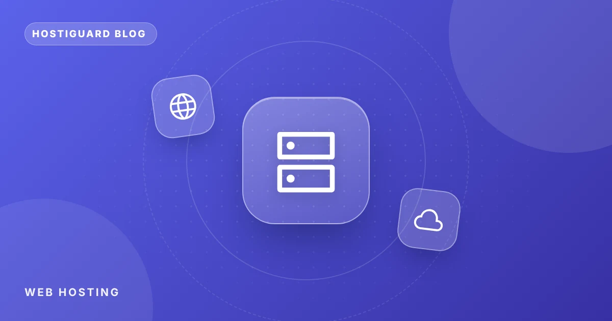 Illustration of a web server delivering a website to visitors